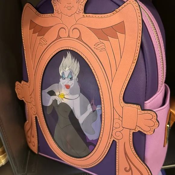 Ursula Lenticular Mirror Loungefly htf - Picture 2 of 3